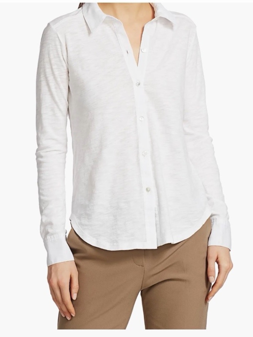 Theory Cotton Button-Down Shirt